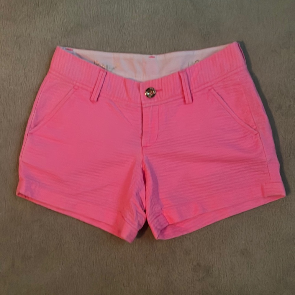 Pink shorts